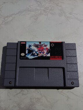 Stanley Cup NHL SNES Tested Super Nintendo Video Game